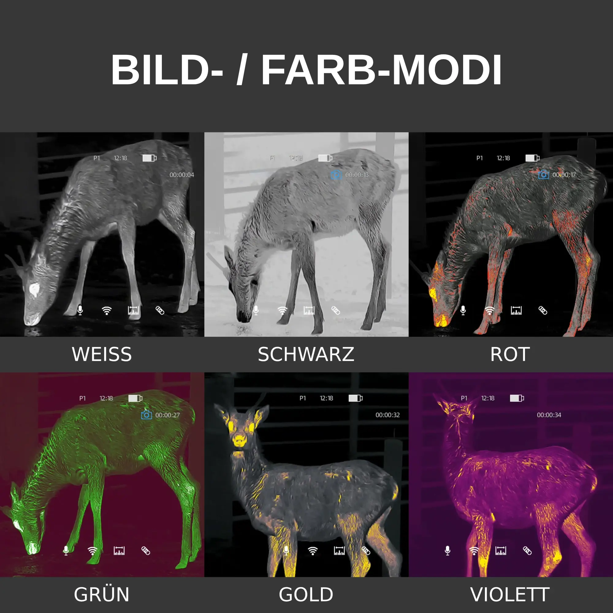 ThermTec WILD 335L warmtebeeldapparaat & warmtebeeldcamera met LRF, afbeelding 3 van 5