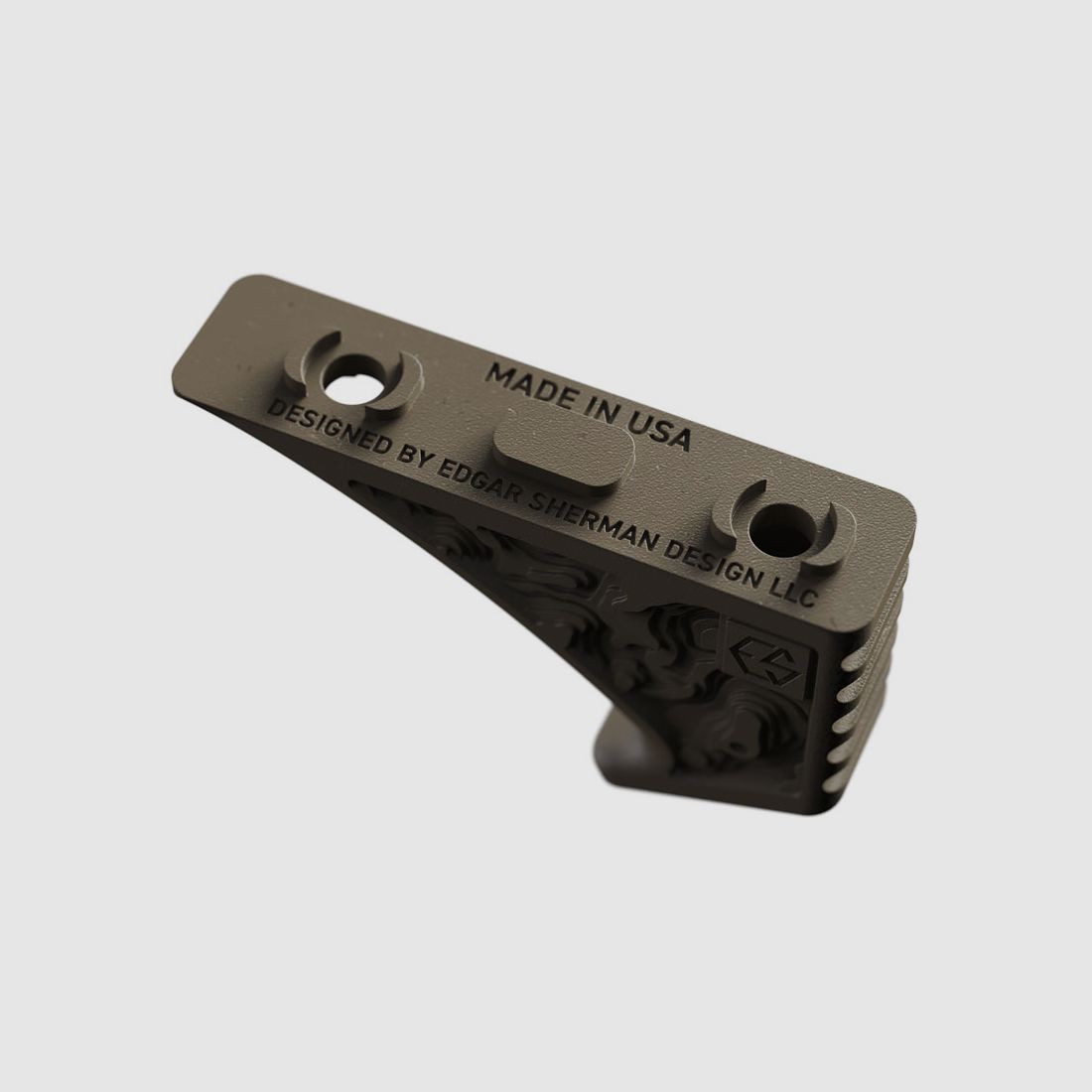 Edgar Sherman Design EFG Enhanced Fore Grip 1.5 für M-LOK Schwarz, Nylon