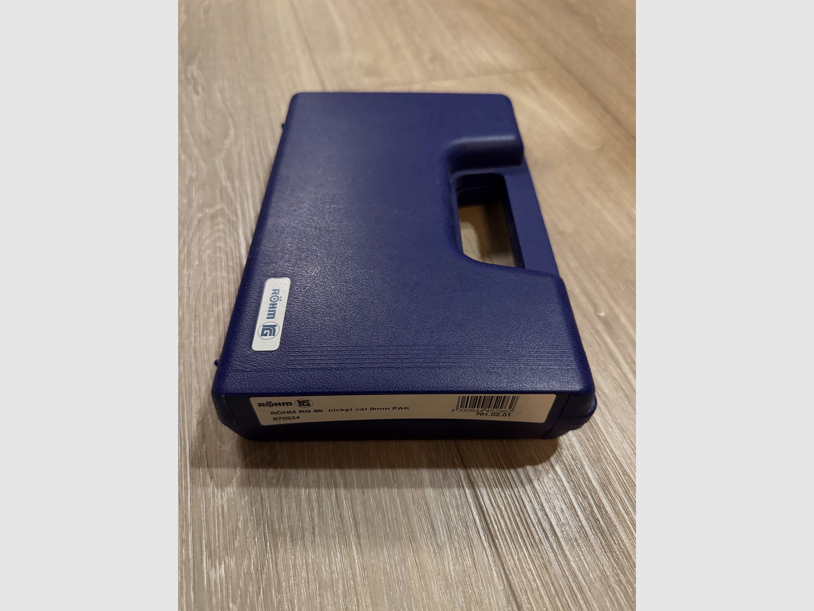 Röhm RG 96 Nickel PTB 699 (Oude Röhm-productie / Blauwe OVP / Stalen barrel), afbeelding 5 van 5