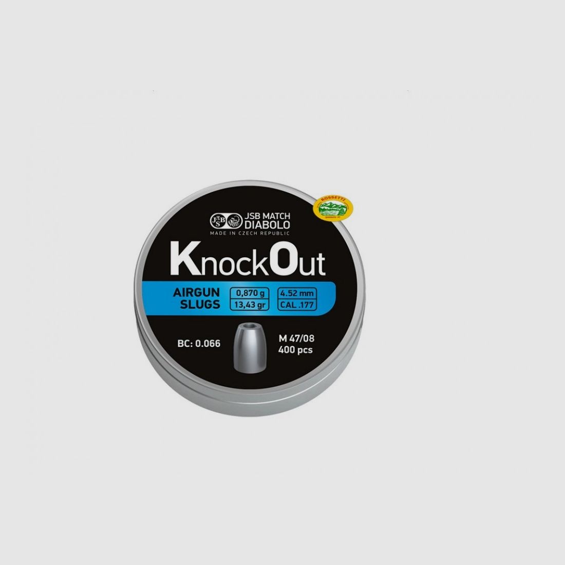 JSB Geschosse KnockOut Slug Kal.4,52 - gr.o,870 conf.500