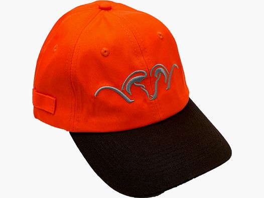 Blaser Cap zweifarbig orange/braun