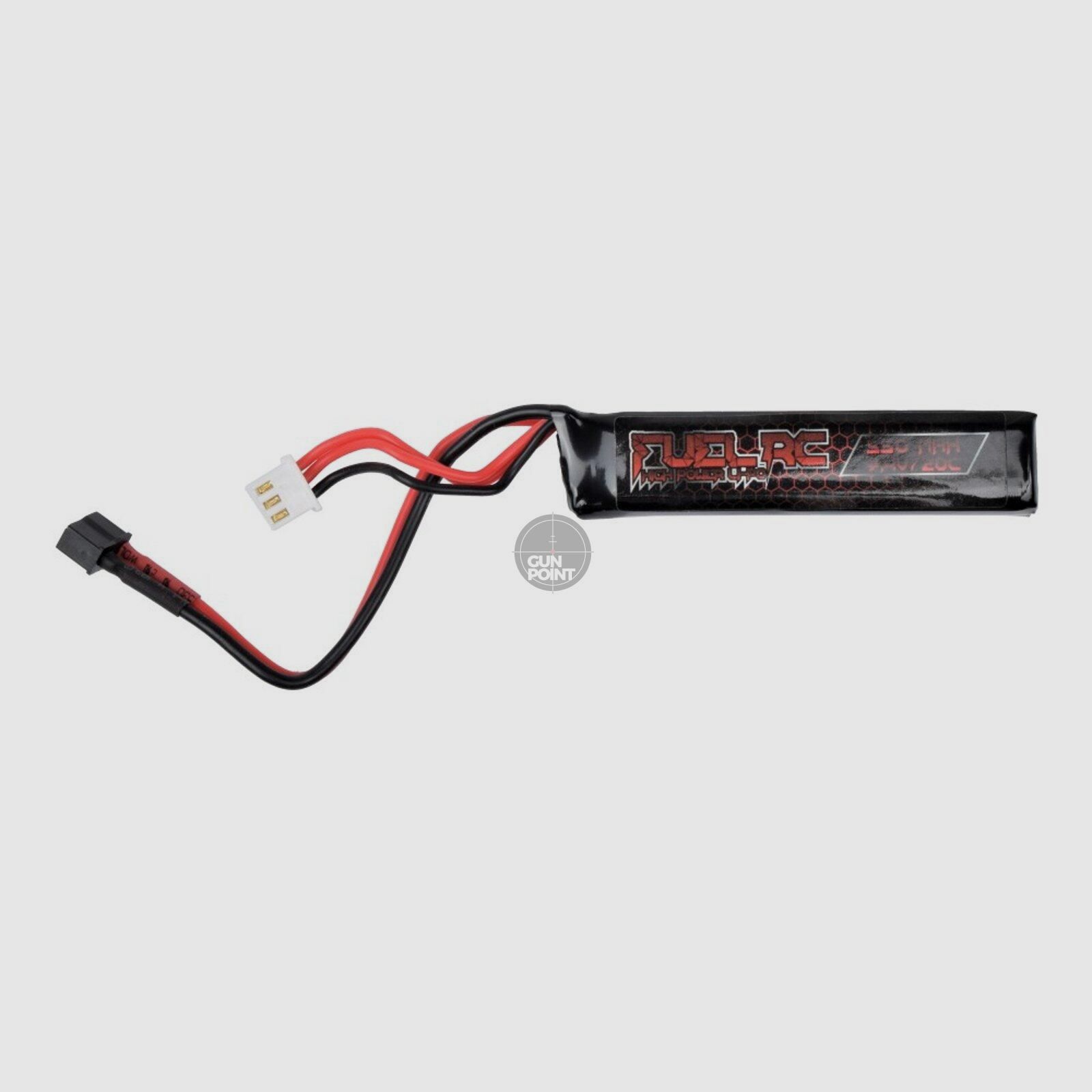 Fuel Li-Po Akku 7.4V x 550mAh 20C MIini Dean