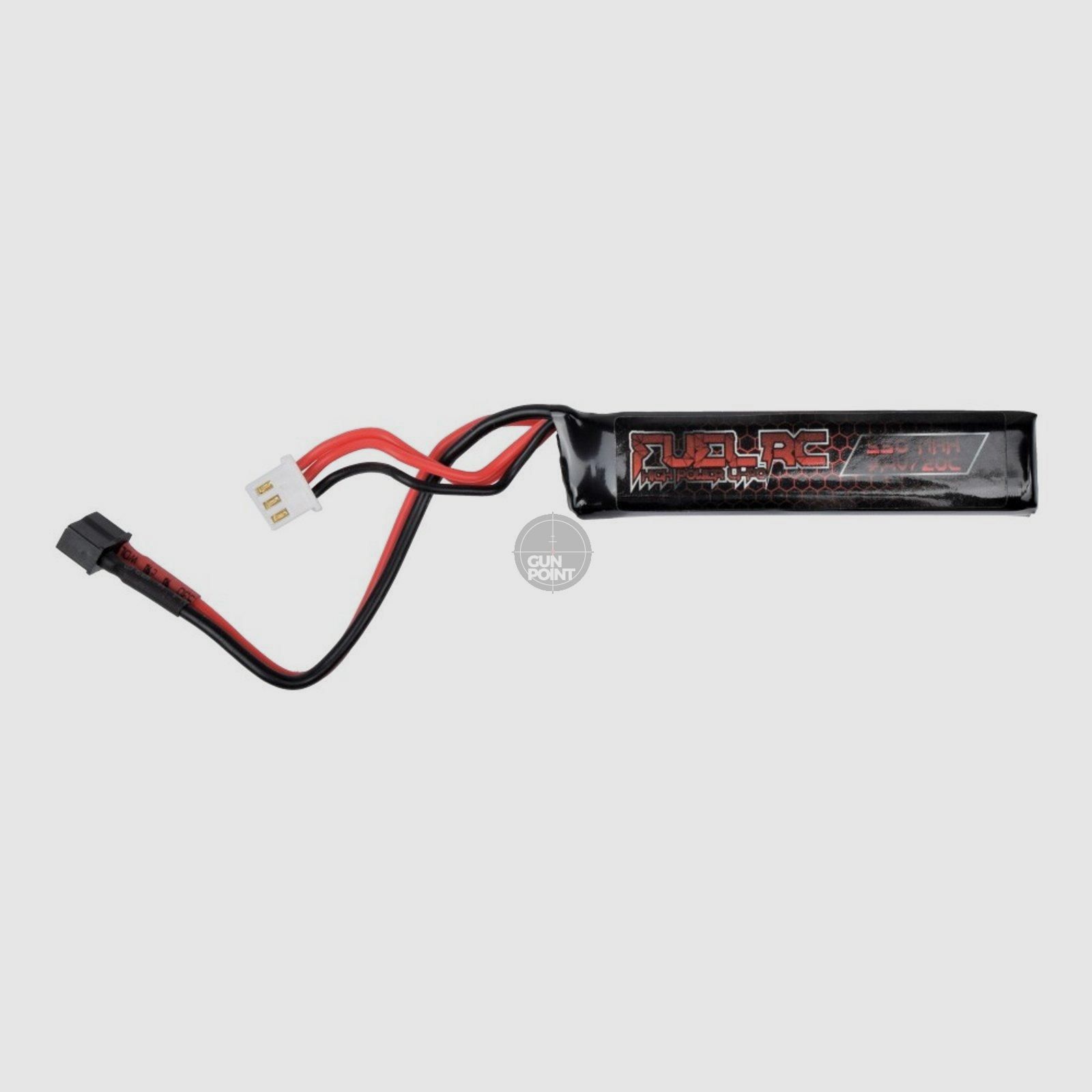 Fuel Li-Po Akku 7.4V x 550mAh 20C MIini Dean