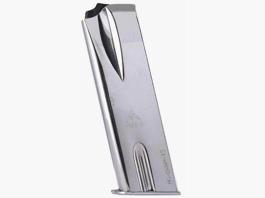 Chargeur Mecgar nickelé pour Browning HP 13 coups calibre 9×19