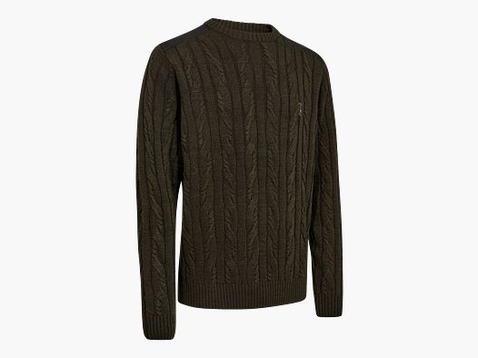 Randall trui met ronde hals - Art Green - Maat: XL