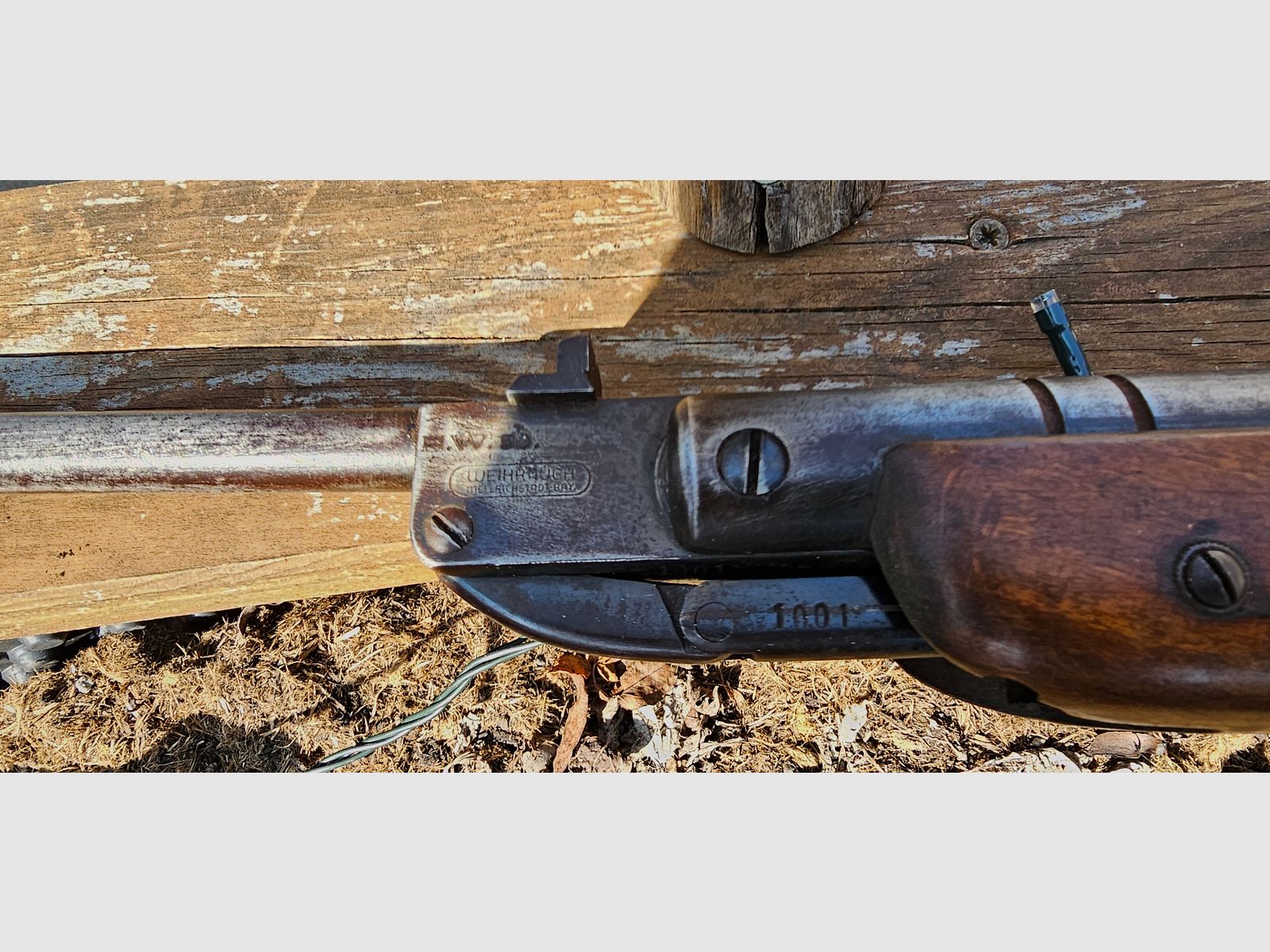 Weihrauch HW50 sehr Alt Nummer 1001