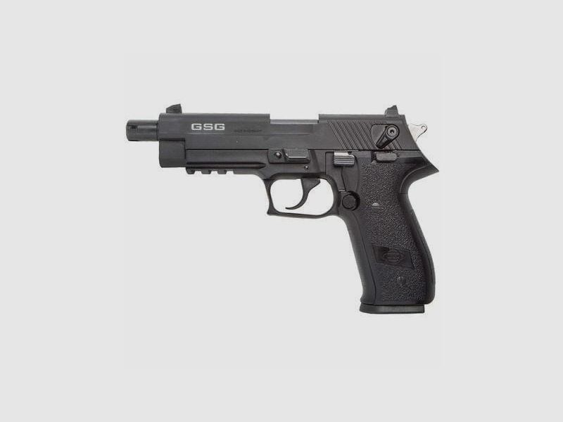 Pistolet samopowtarzalny GSG FIre Fly Black z gwintem kal. .22 LR