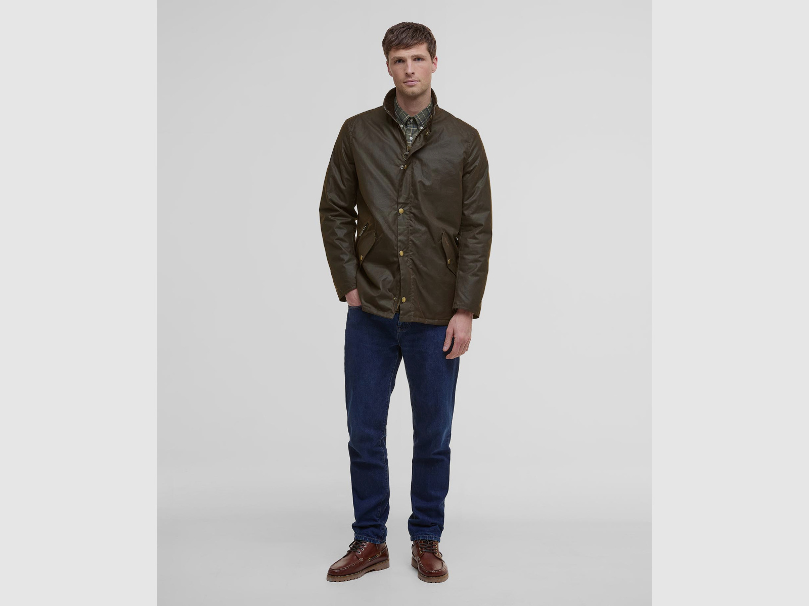 BARBOUR Prestbury Jacke Herren Olive