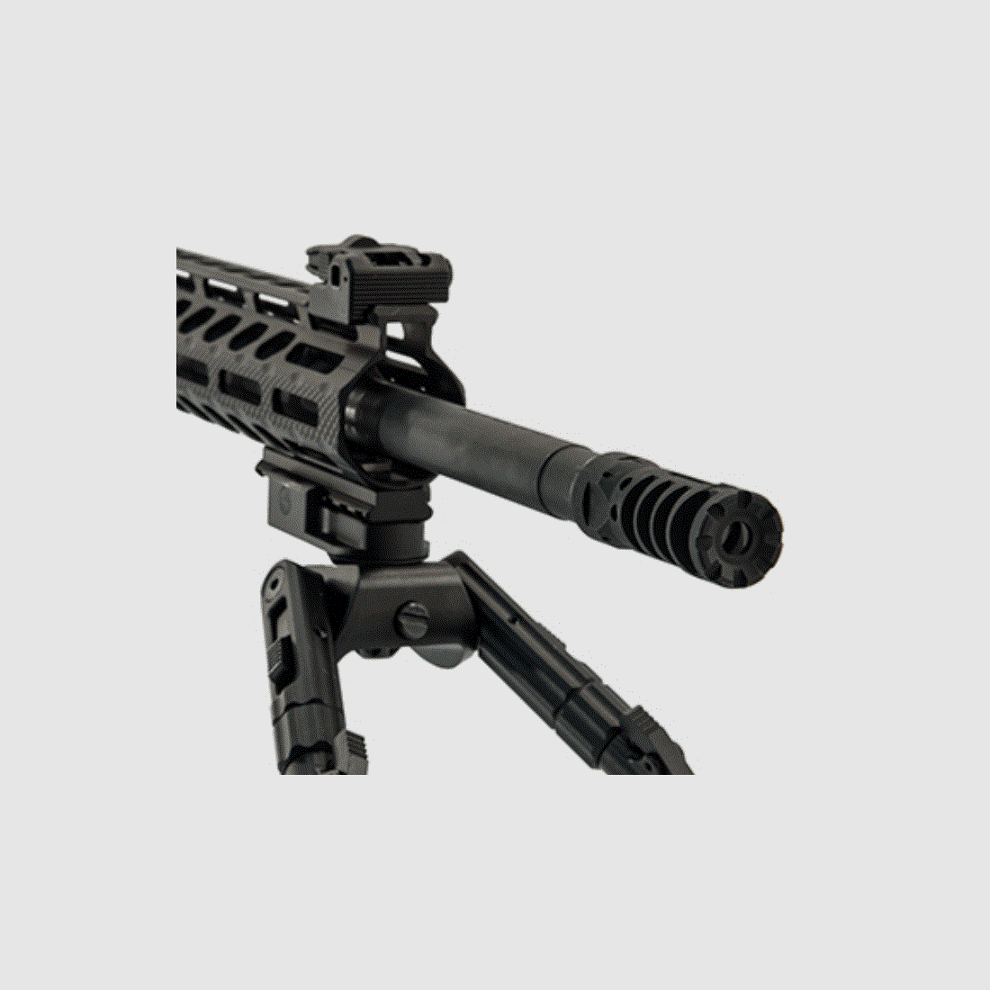 UTG AR15 Muzzle Brake, .223/5.56, 1/2″X28, 2.25″ Length