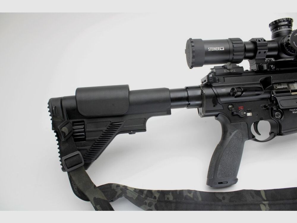 SL Büchse H&K Heckler & Koch MR308 A3-28 Kaliber .308 Win mit SD und Steine Pfandversteigerung 17.7.25