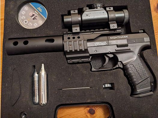 Walther CO2 Pistole NightHawk