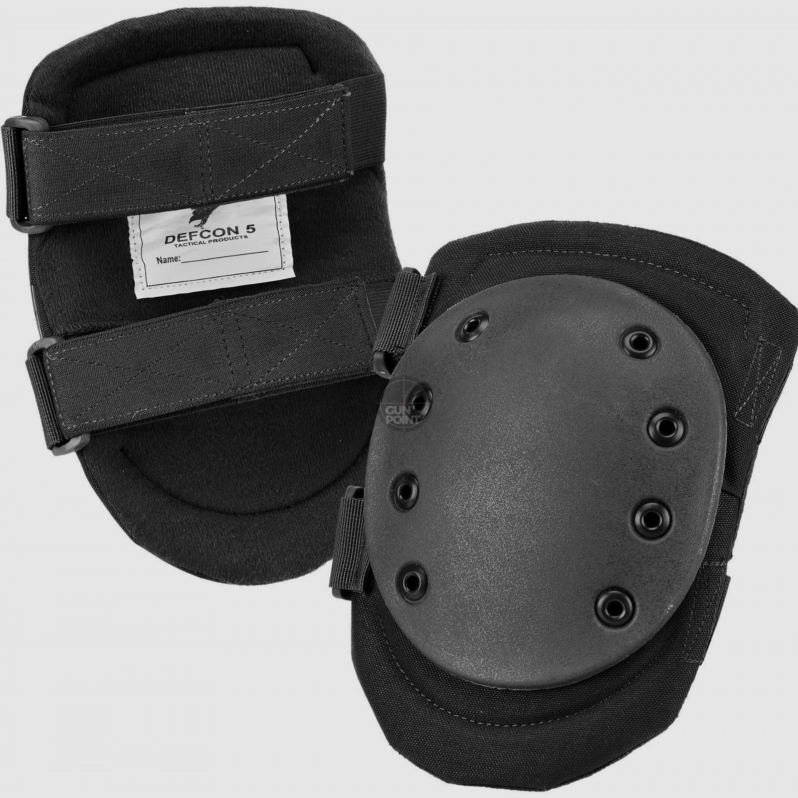 Defcon 5 Kniebeschermers Zwart