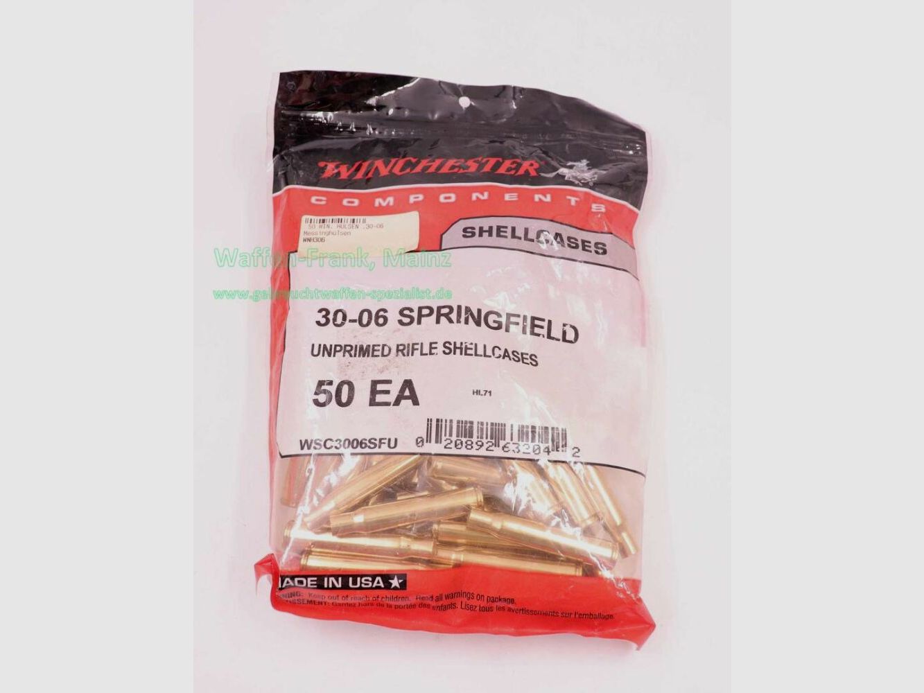 Winchester - USA Langwaffenhülsen