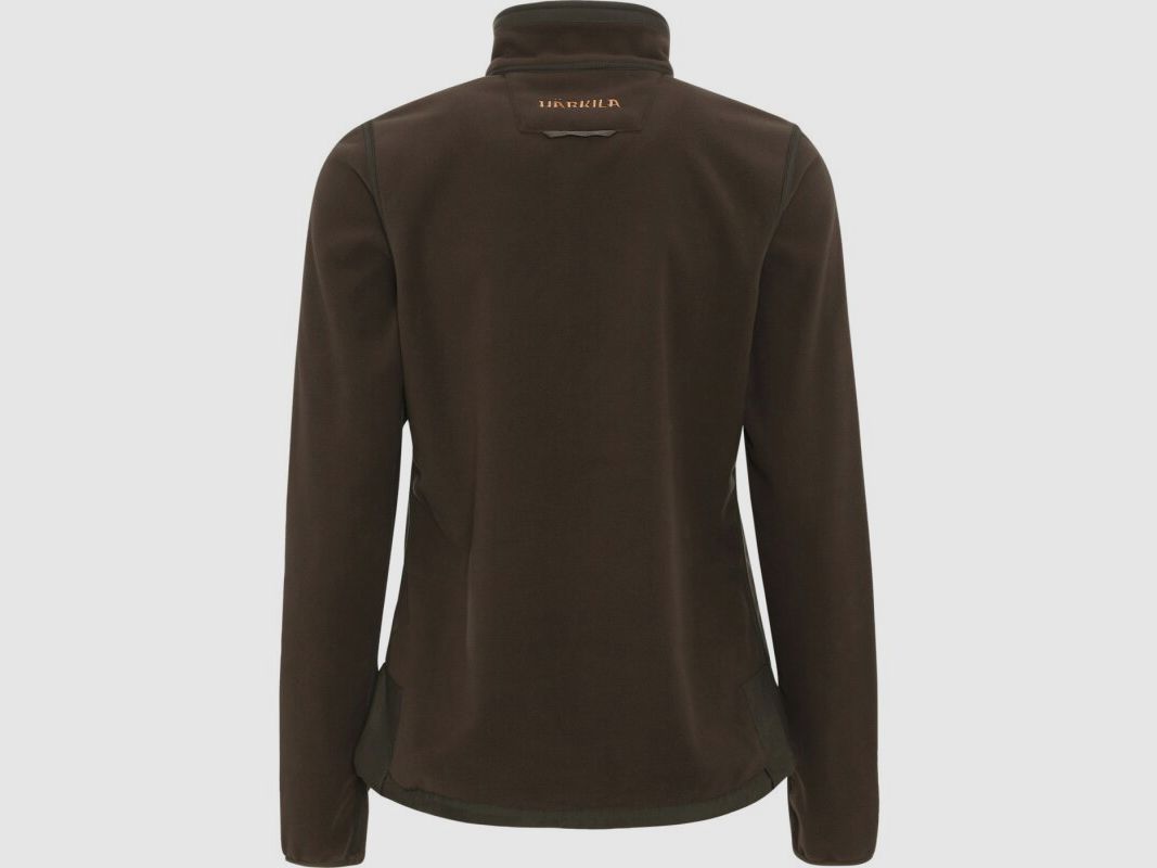 Härkila Kamko Fleecejacke Damen Braun / Rot