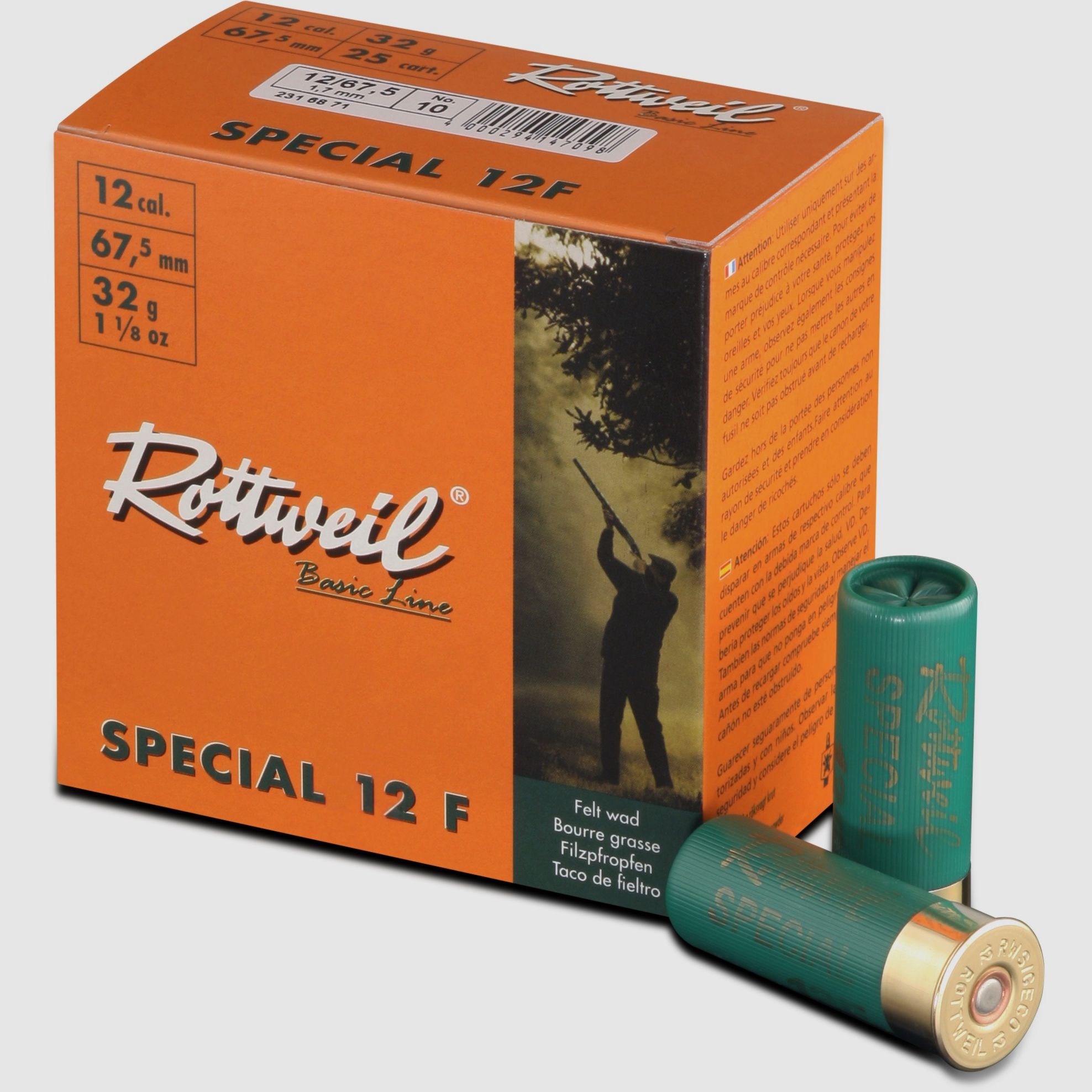 ROTTWEIL Special 12F 12/67,5 2,7mm 32g