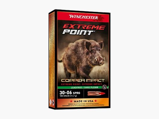 Winchester Extreme Point Copper Impact Cal. 30-06 Sp. 180 gr. 20 pz.