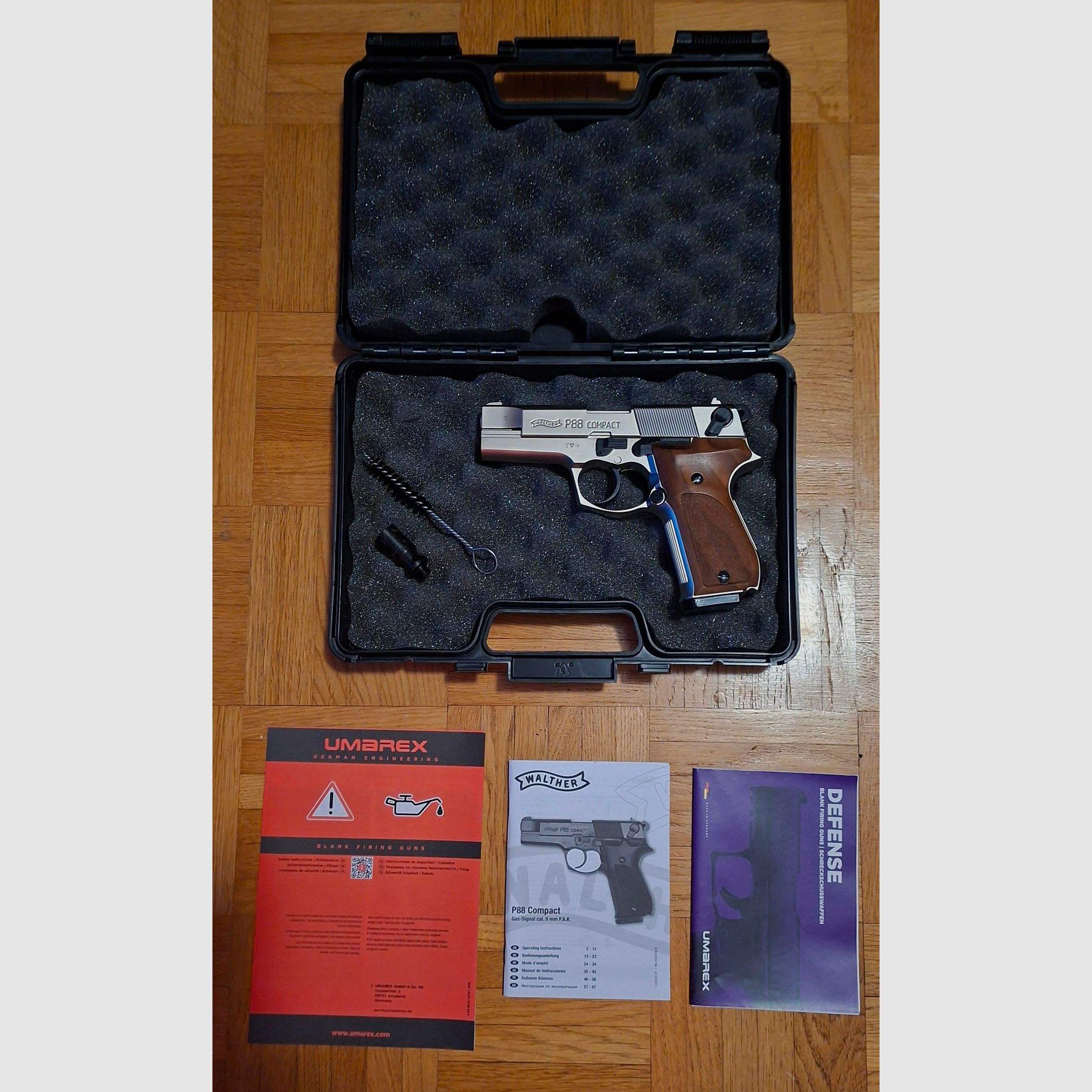 Walther P88 Compact 9mm P.A.K 