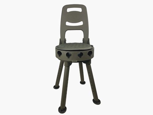 QUAKE silla de caza 360° giratoria Oliva