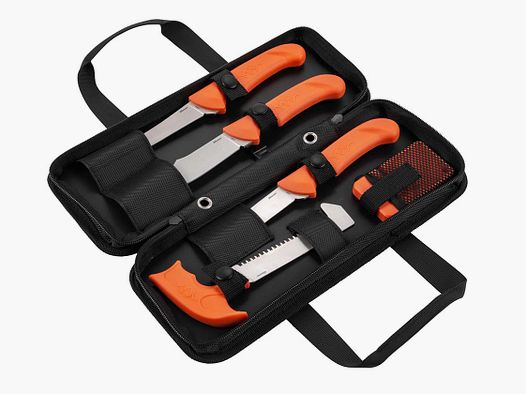 Blaser Aufbruchset Professional orange, Kunststoff Skinner - Ausbeinmesser - Filetiermesser - Knochensäge