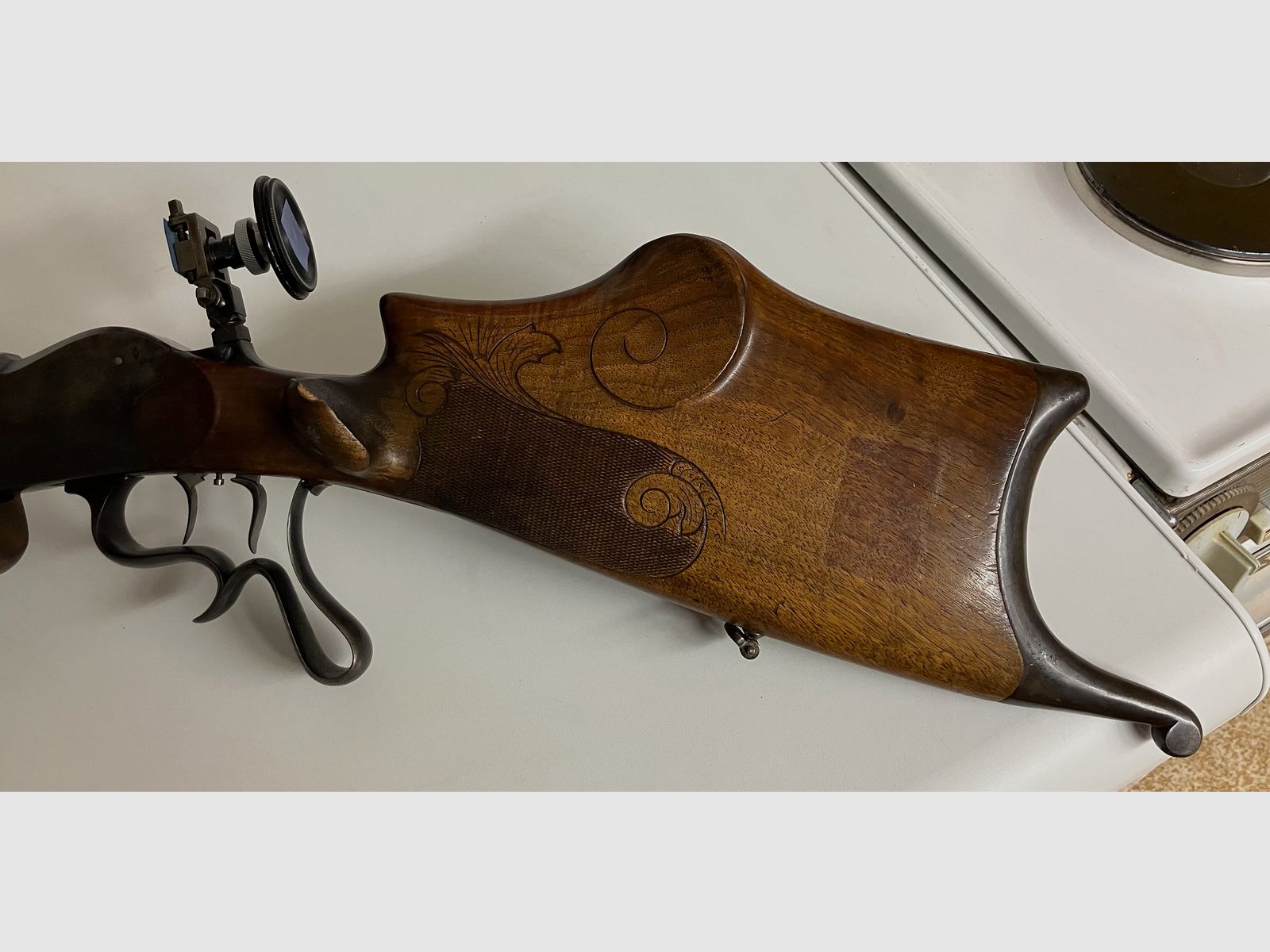 Zimmerstutzen LUCA 4 mm RF lang