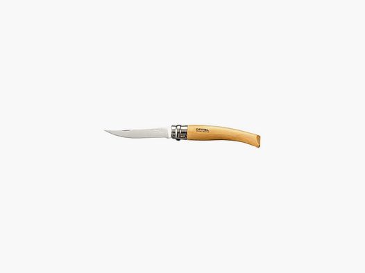 Coltello Opinel 08 Effilé per filettare lama inox manico faggio