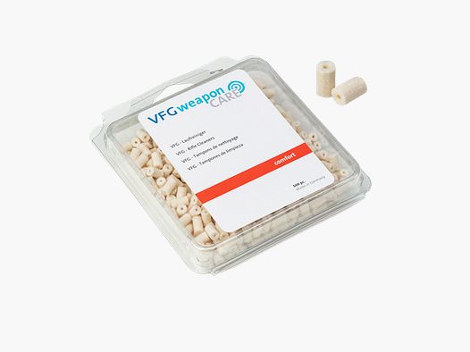 Filz Laufreiniger Comfort
                    –                 Kaliber Reiniger: 6,5 mm (Großpackung)