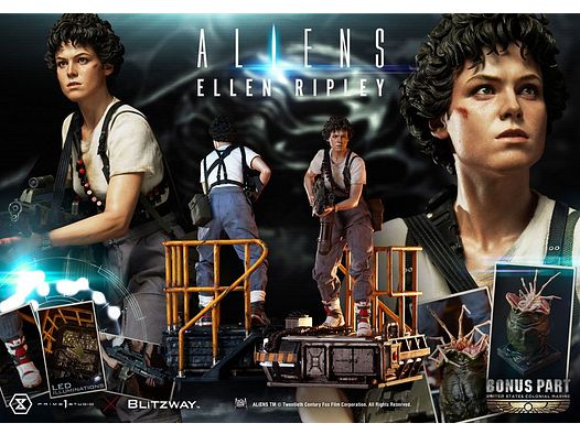 Aliens Premium Masterline Series Statue 1/4 Ellen Ripley Bonus Version 56 cm | 43046