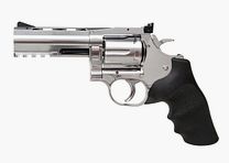 Dan Wesson 715 4" .177 Silver 4.5mm - Air Pressure Co2