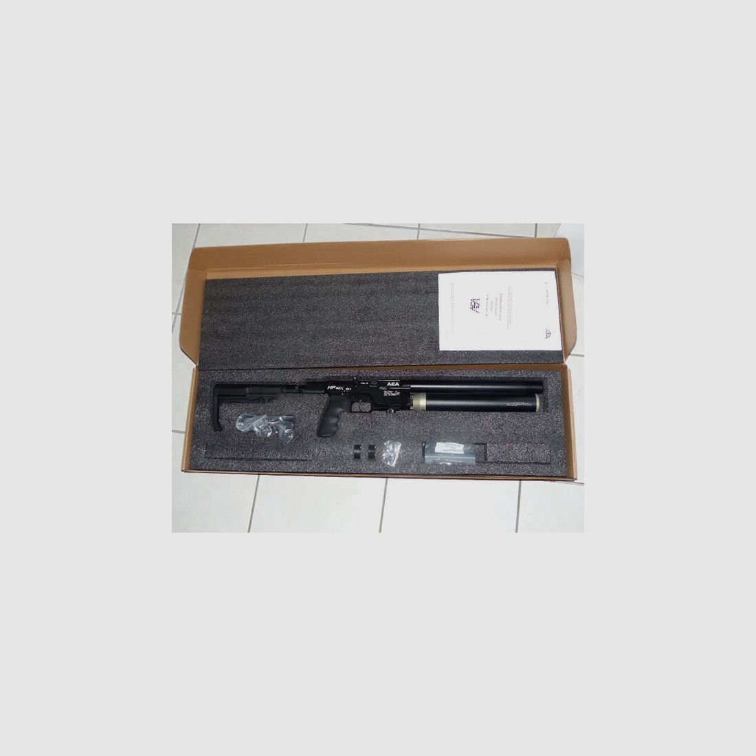 AEA HP Max 2 cal. 9mm Incl. Schalldämpfer