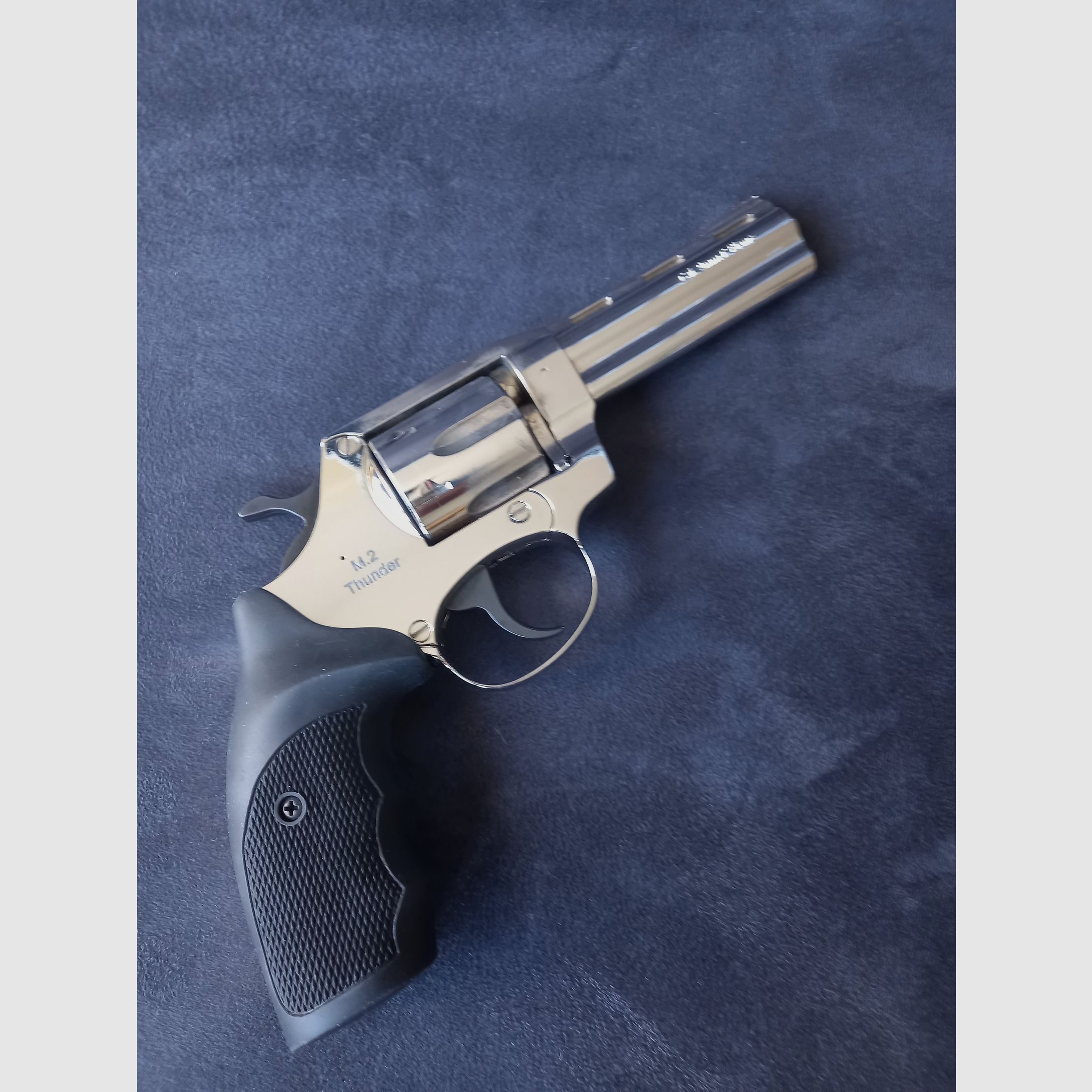 Mercury   M .2  Thunder  Trommelrevolver    Cal.9mm  R  Blanc  /     PTB 752