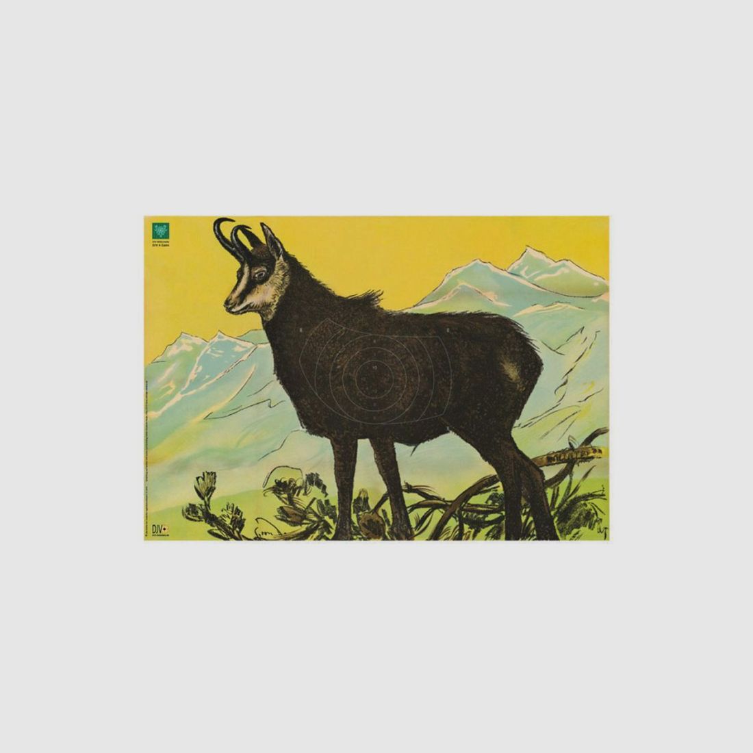 DJV Spiegel n° 4 bouc de chamois, image 1 sur 2