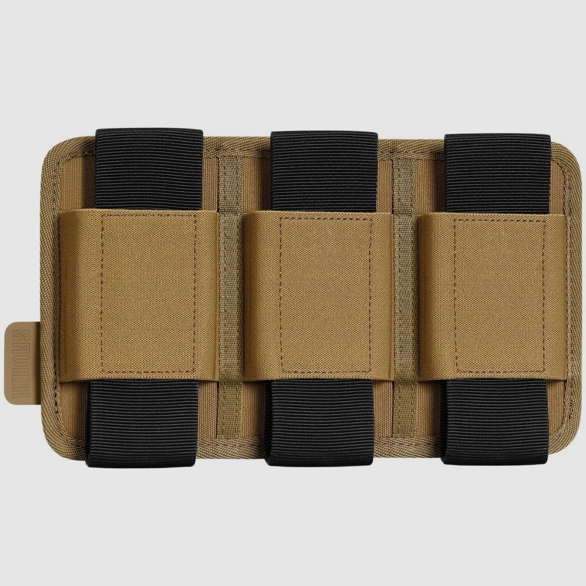 Savior – Magazijnhouder voor AR-15/AK-47, 3 vakken – TAN – MP-TNS-RIFXTPE-TN, afbeelding 1 van 5