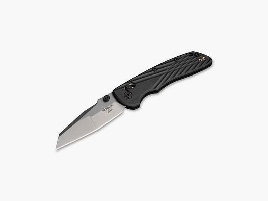 Hogue Deka 3,25" Wharncliffe CPM Magnacut Cuchillo Plegable de Polímero Negro