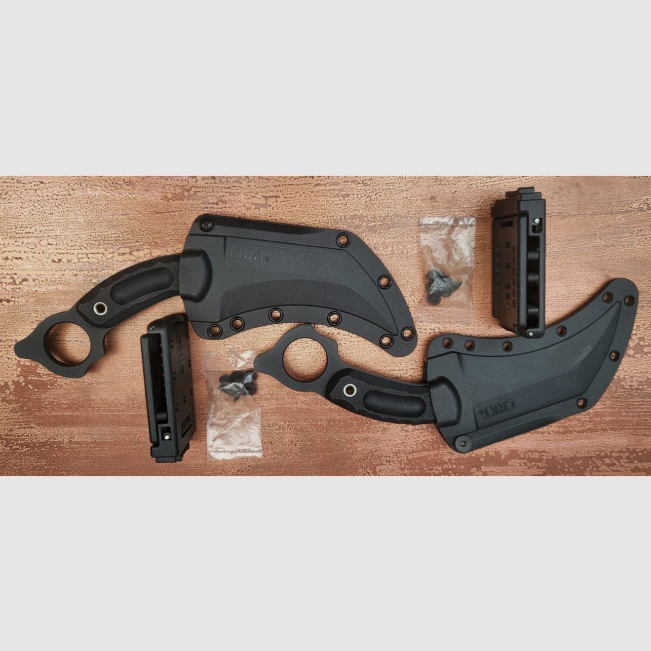 Zwillingspaar CRKT Du Hoc Karambit, (also 2 Stück)