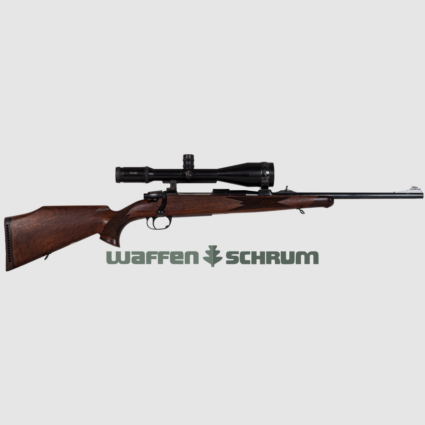 Heym SR20 .30-06Spring , ZF Swarovski Habicht 3-12x56 Abs. 8 mit Leuchtkreuz, , Suhler Einhakmontage, LL: 51cm, Lauf mit Visierung