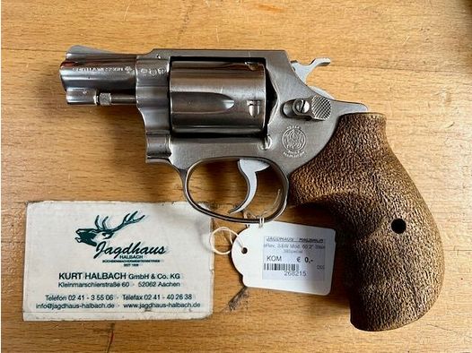 Commissione Rev. S&W Mod. 60 2'' Acciaio Inossidabile