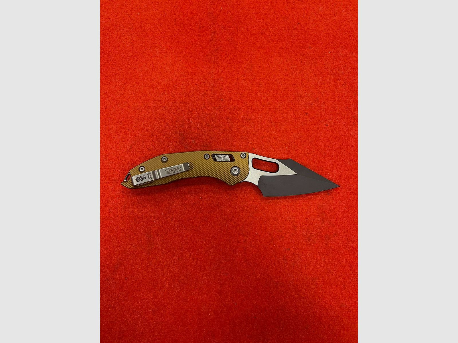Microtech Stitch – RAM-LOK S/E FLUTED TAN STANDARD 169RL-1 FLTA, Bild 2 von 5