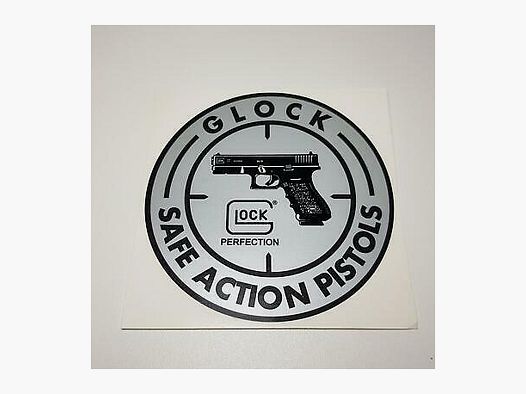 Glock-Aufkleber mit Logo