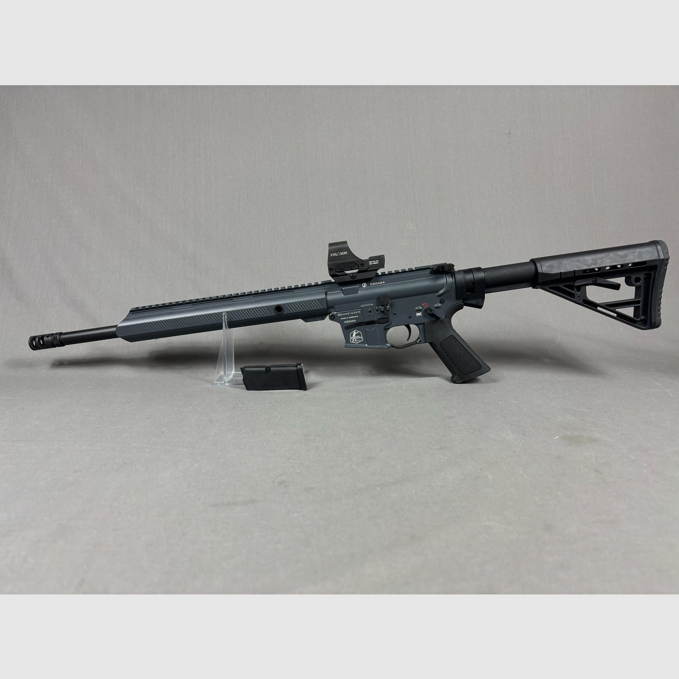 Schmeisser AR15-9 Battleship Grey in 9mm Luger