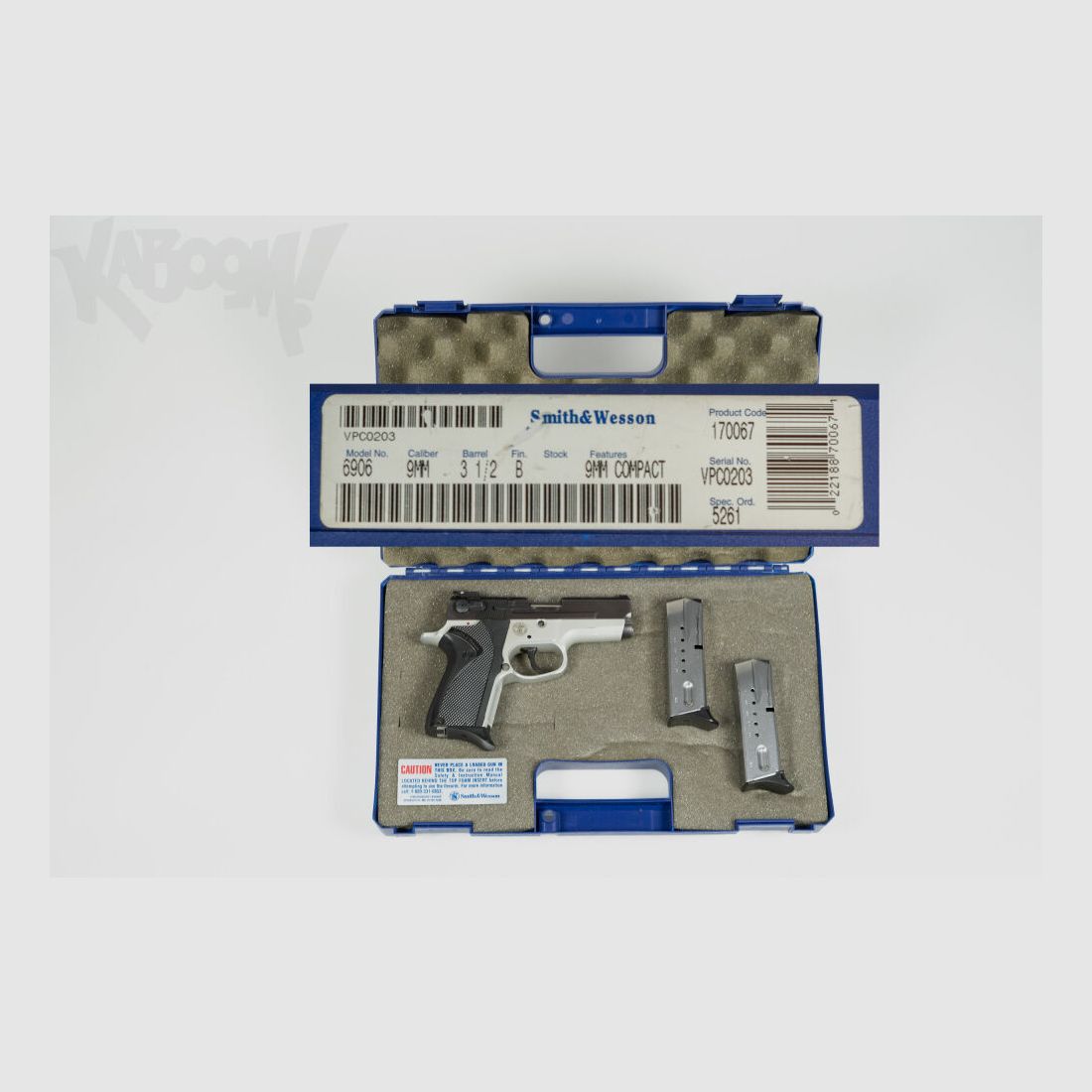 Smith&Wesson Performance Center 6906 PC in 3,5 Zoll - Sammlerstück, Bild 9 von 10