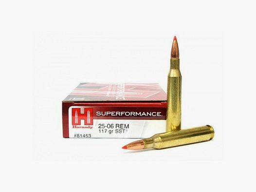 25-06 Remington Hornady SUPERFORMANCE® 117 gr SST® VE20