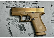 Glock 43X Coyote MOS (sofort lieferbar und inkl. 15 Schuss Magazinen) 9mmLuger