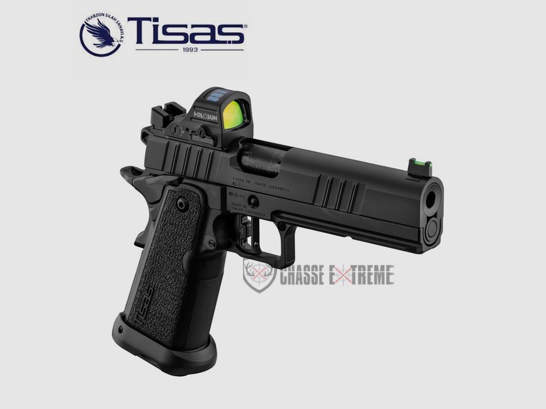 Pistola TISAS 2011 9DS Cal. 9x19 mm + Holosun HS407C-X2, immagine 5 di 7