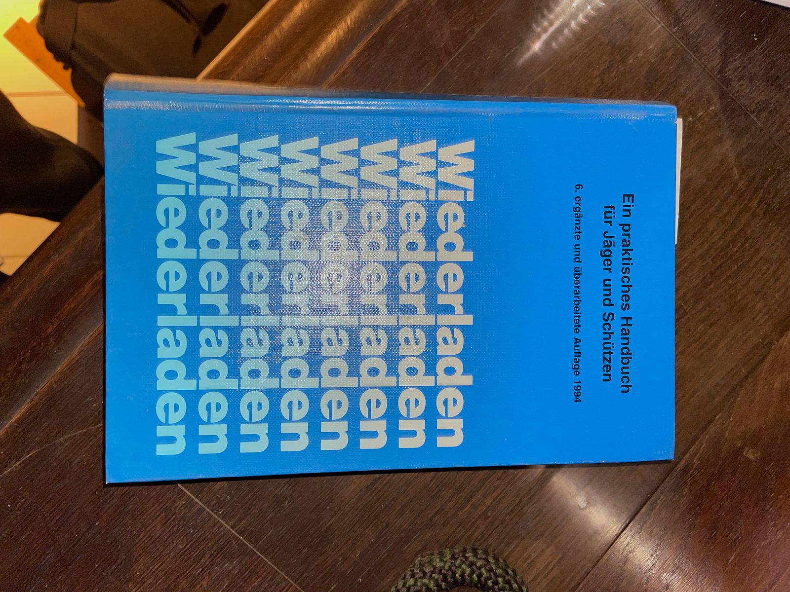 Libro sobre la recarga de dinamita Nobel, 6. edición 1994