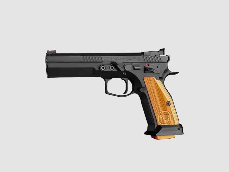 CZ 75 TS Orange calibre .40S&W Czechmate-empuñadura