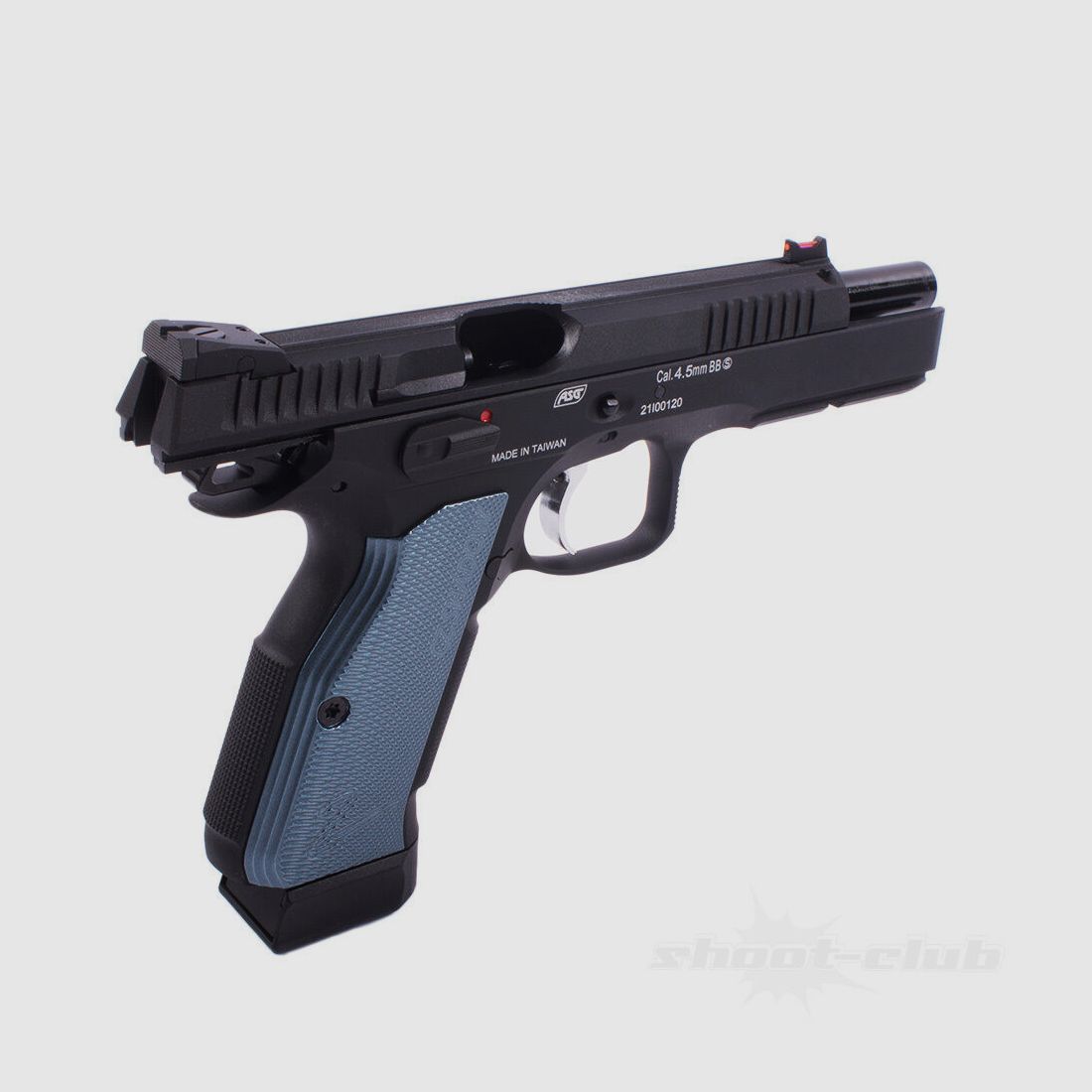 CZ Shadow 2 Co2 Pistolet GBB 4,5mm BB czarny niebieski