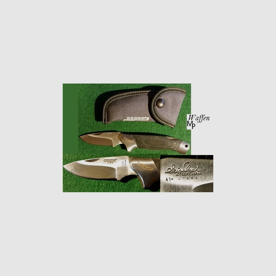 Condor Messer Mr. Seizo Imai Seki Japan mit der Nummer A1-07389
