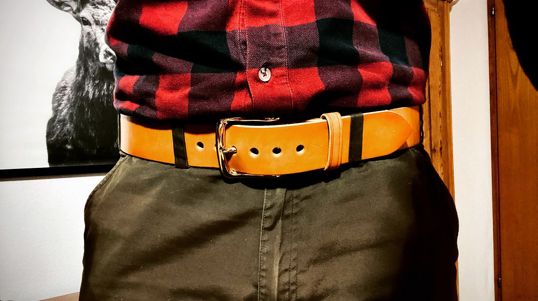 Der ultimative Ledergürtel "handmade" von Luke´s Custom Belts