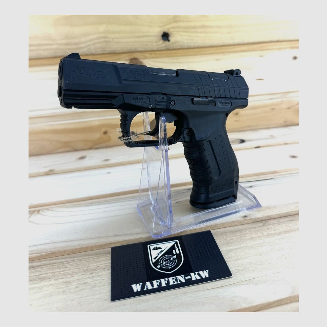 Demonstration weapon Carl Walther pistol P99 AS 9x19 15R Black 9mm Luger