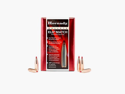 HORNADY-Geschosse 30 ELD-M 168gr 100 Stück .30506